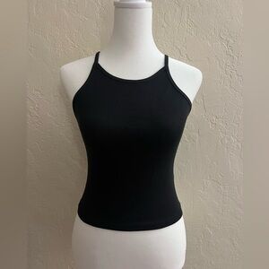 Y2k Black halter top
